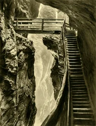 The Liechtenstein Gorge, Austria, c1935
