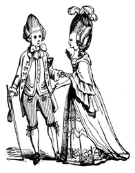 The Macaronies, 1772