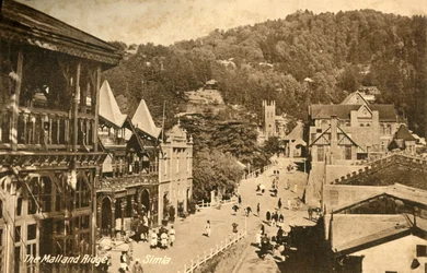 The Mall and Ridge - Simla, c1918-c1939