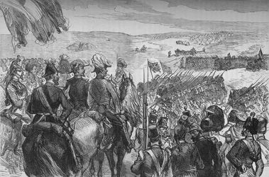 The March Past, c1880