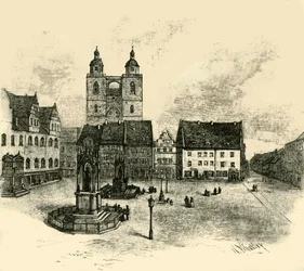 The Market Square, Wittenberg