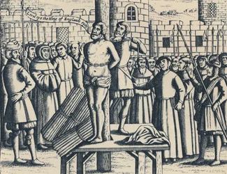 The Martyrdom of Master William Tindall in Flanders by Vilvord Castle