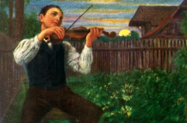 The Moonlight Violinist