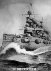 The New York battleship