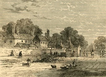 The Old Turnpike, Kensington, in 1820