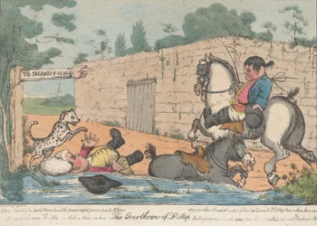 The Overthrow of Dr. Slop Tristram Shandy