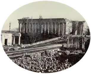 The Peter and Paul Cathedral in Sevastopol after the Crimean War, Crimea