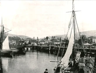 The Port of Hobart, Tasmania, Australia