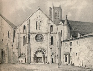 The Portal of the Abbey of St Genevieve