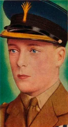 The Prince of Wales in the uniform of a colonel of the Welsh Guards
