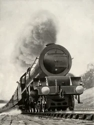 The Princess Royal, a 4-6-2 Type Express Engine on the L.M.S. System, 1935