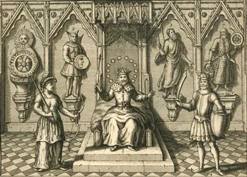 The Principal Idols of the Saxons, worshipped in Britain