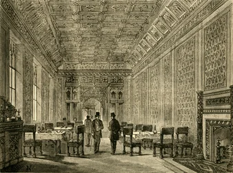 The Refreshment-Room of the House of Lords, 1881