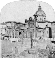 The Roman Forum, Rome, Italy, early 20th century