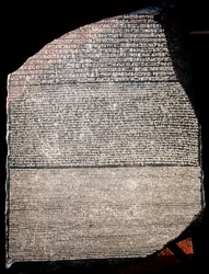 The Rosetta Stone, 196 BC