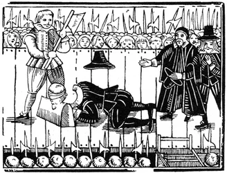 The Royal Martyrdom, from a ballad of 1648