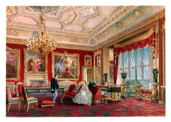 The Rubens Room, Windsor Castle, c. 1850-1910