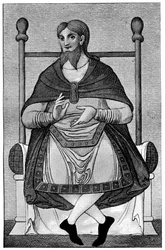The Saxon bifid beard