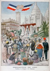 The Sengalise Pavilion at the Universal Exhibition of 1900, Paris