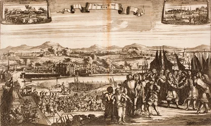 The Siege of Bonn, 1689 From: Schauplatz des Krieges