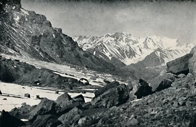 The Southern Precipice of Aconcagua, 1911