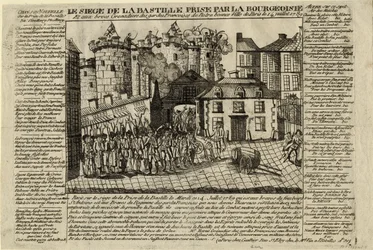 The Storming of the Bastille on 14 July 1789
