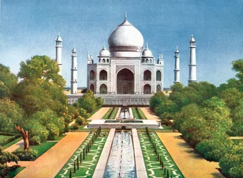 The Taj Mahal, Agra, India, early 20th century