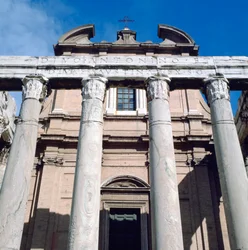 The Temple of Antoninus and Faustina, Rome
