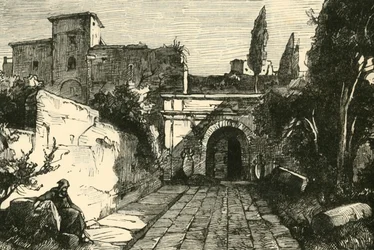 The Tomb of the Scipios at Rome, 1890