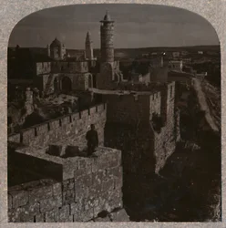 The Tower of David. The oldest portion of the Citadel
