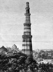 The Tower of Kutar, Delhi, India