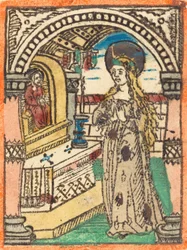 The Virgin in a Robe Embroidered with Ears of Corn, c. 1470-1480