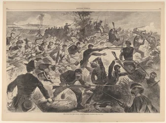 The War for the Union, 1862 - A Bayonet Charge, Harper