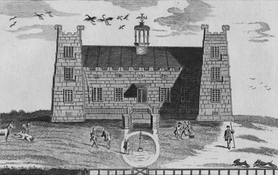 The West Prospect of Lumley-Castle