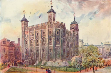 The White Tower, Tower of London, 1906
