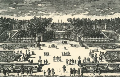 The Amphitheatre of the Villa Pamphili