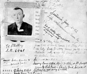 The Blotter on the Man Who Killed Robert Ford, c1892 1954