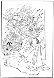 The death of Kose no Hirotaka