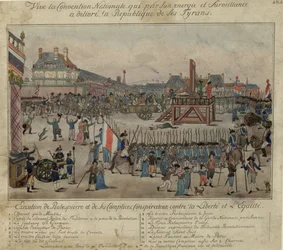 The Execution of Robespierre and His Supporters on 28 July 1794