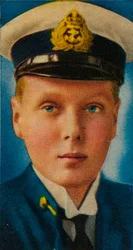 The Future King Edward VIII when he was a Cadet in the Royal Navy