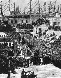The Hanging of Hetherington and Brace, San Francisco, 29th July 1856