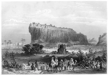 The Hill Fortress of Gwalior, India, c1860