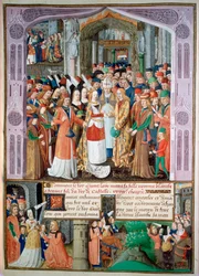 The marriage of Blanche and Fernando, 1269