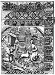 The Mystical Chase of the Unicorn, Which Has Taken Refuge in the Lap of the Virgin