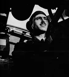 The pilot of a British Coastal Command aircraft, c1940