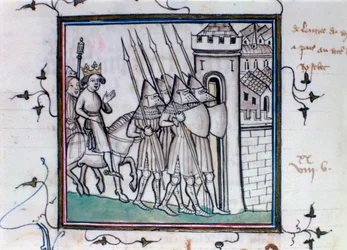 The Return of Charles VI of France After the Battle of Rosbecque