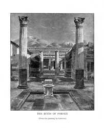 The Ruins of Pompeii, Italy, 19th Century