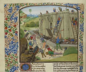 The siege of Brest, 1386, ca 1470-1475