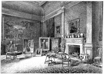 The studio of John Everett Millais