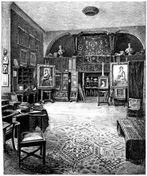 The Studio of Sir Frederic Leighton